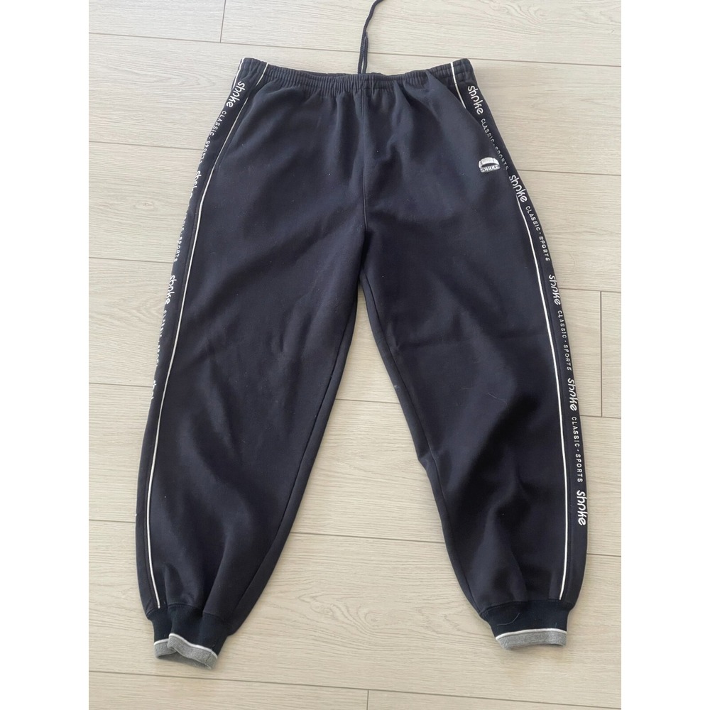 Vintage Navy Drawstring Cotton Sweatpants Fits Like Size M